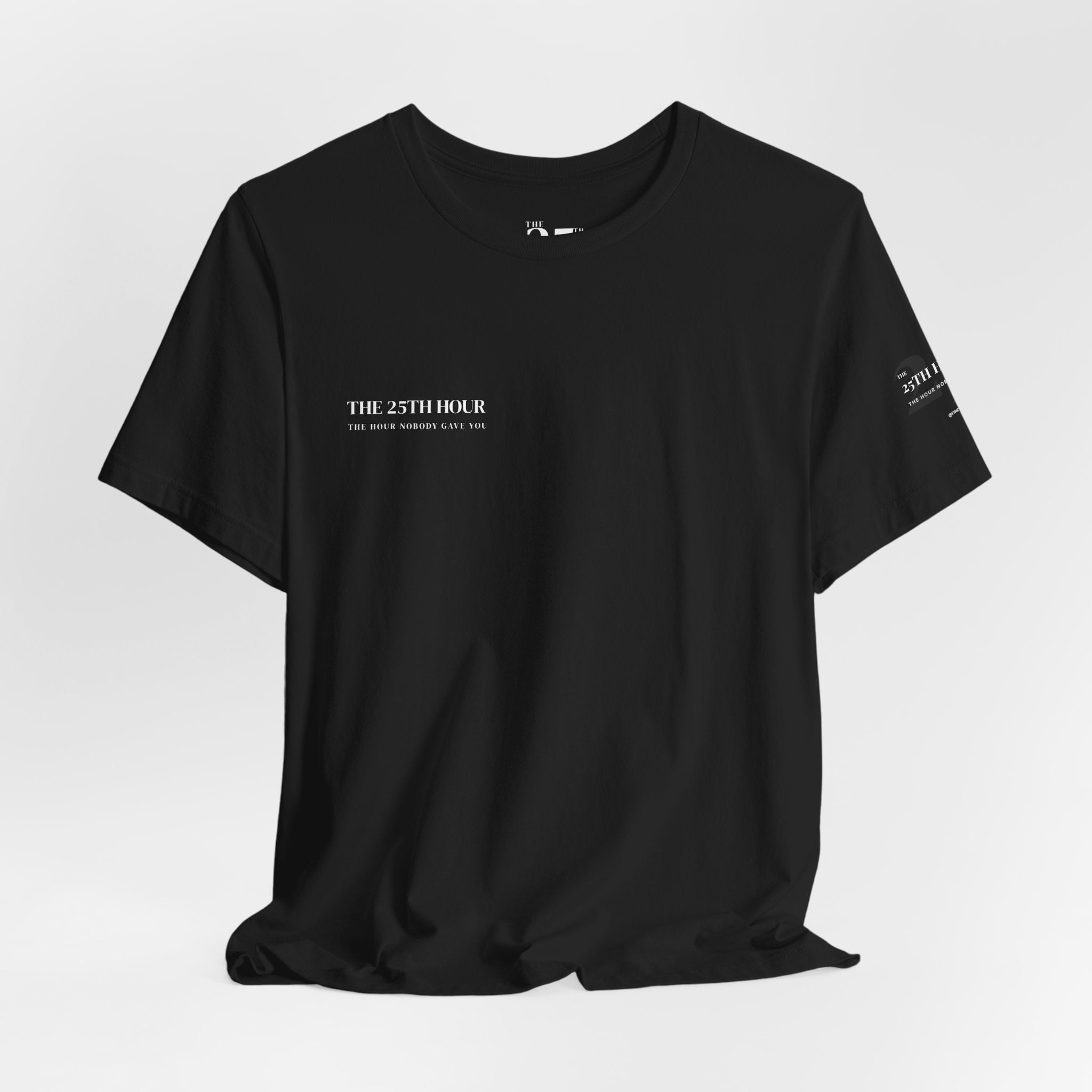 Inspirational Quote Tee — “Strength isn't the absence” Motivational Short Sleeve Shirt